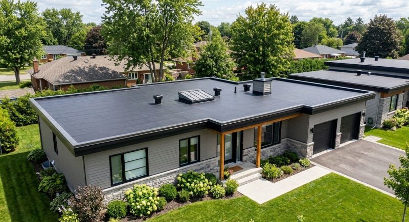 TPO Roof Construction in Naperville, IL
