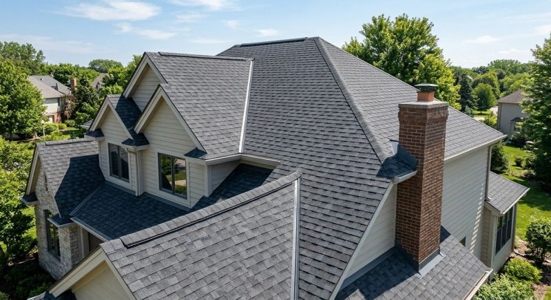 A Frame Roof Installation in Worcester, MA