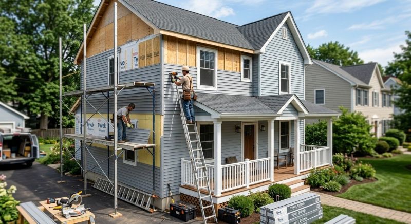 Building Siding Installation in West Hartford, CT
