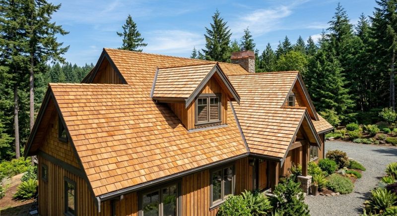 Cedar Roof Installation in Fredericksburg, VA