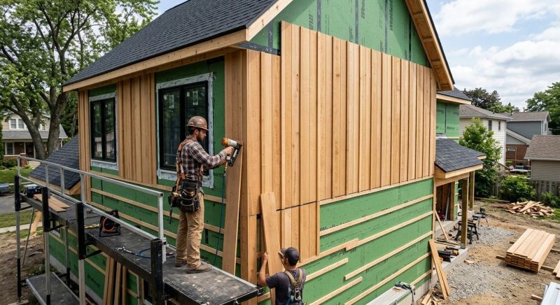 Clapboard Siding Installation in Boston, MA
