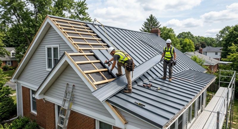 Copper Roof Installation in Fredericksburg, VA