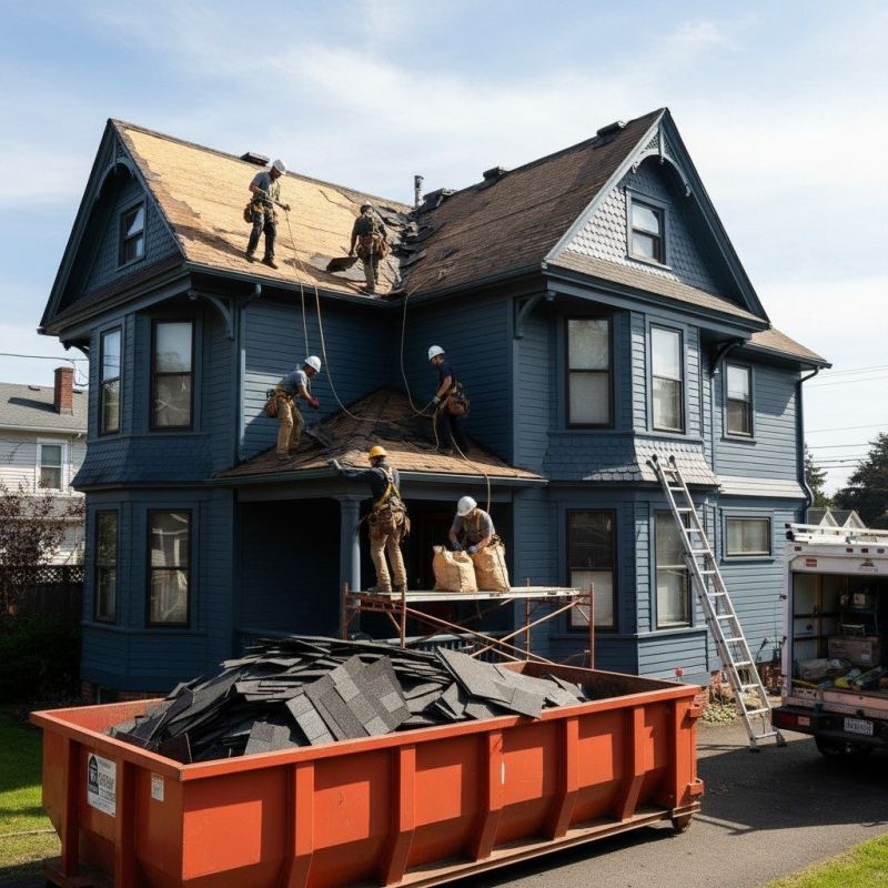 Leaky Roof Replacement in Manchester, NH