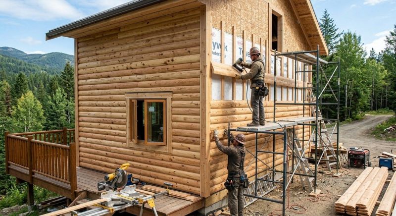 Log Siding Installation in Norwalk, CT
