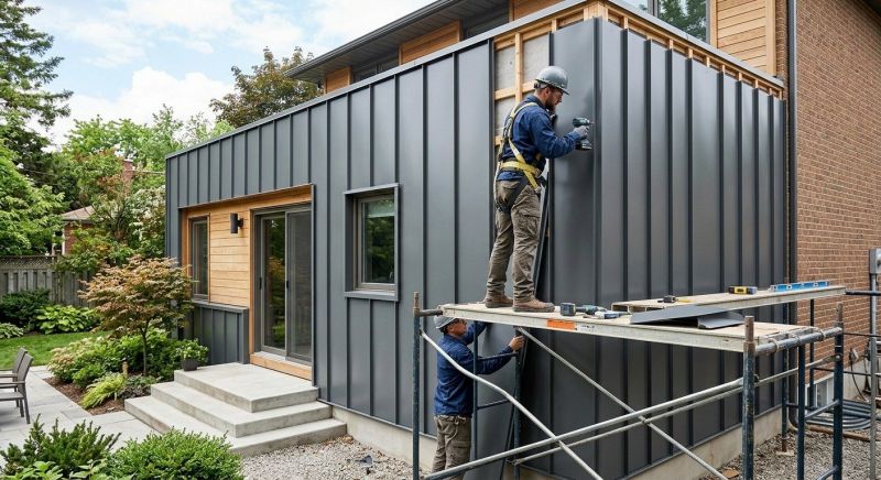 Metal Paneling Installation in Boston, MA