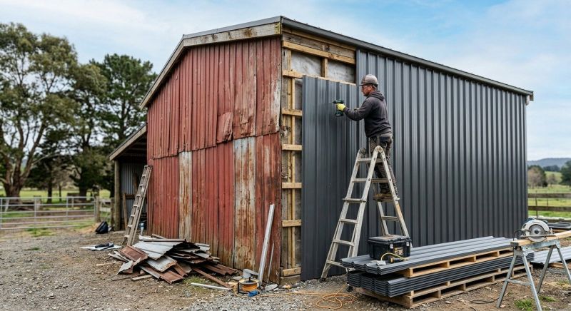 Sheet Metal Siding Replacement in Norwalk, CT
