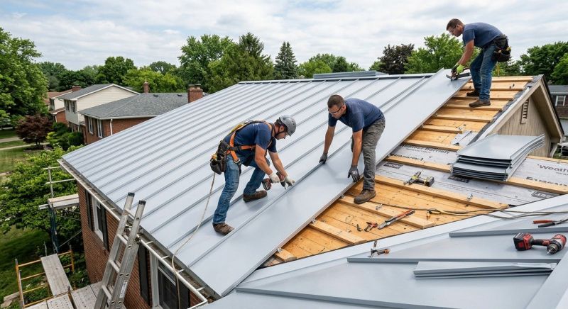 Sheet Roofing Installation in Alexandria, VA
