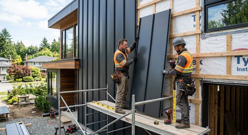 Steel Cladding Installation in Stamford, CT