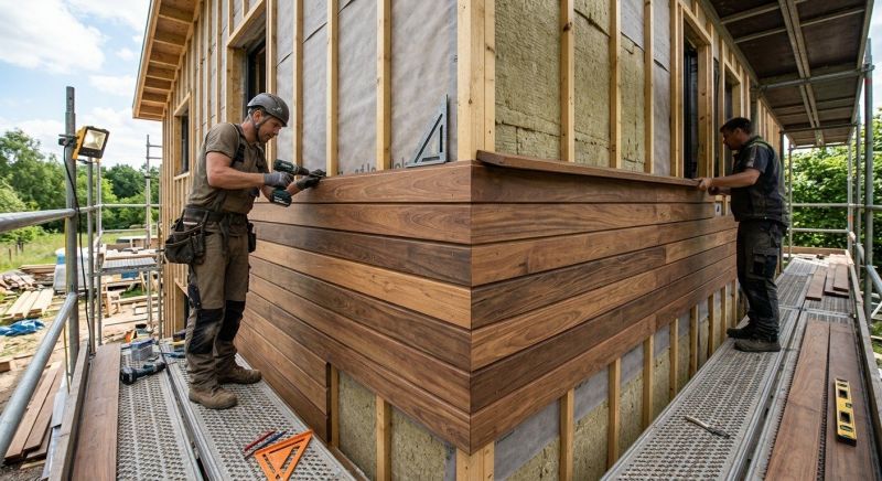 Wood Cladding Installation in Boston, MA