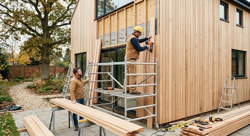Wood Plank Siding Installation in Fairfield County, CT