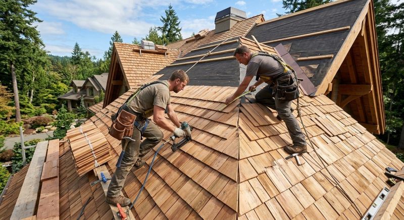Wood Roofing Installation in Alexandria, VA